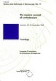 The modern conception of confederation (Proceedings, Santorini, 22-25 September 1994) (Science and Technique of Democracy No. 11)