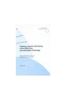 Teaching, research and training in the field of law and information technology