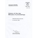 Parliamentary Assembly - Orders of the day / Minutes of proceedings - 2006 Ordinary Session (fourth part) 2-6 October 2006