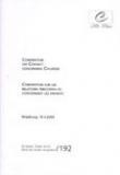 Convention on Contact concerning Children, Strasbourg, 15.V.2003 (ETS 192)