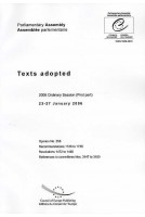 PDF - Parliamentary Assembly - Texts adopted - 2006 Ordinary Session (First part) 23-27 January 2006