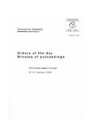Parliamentary Assembly - Orders of the day / Minutes of proceedings - 2003 Ordinary Session (First part) / 27-31 January 2003
