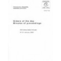 Parliamentary Assembly - Orders of the day / Minutes of proceedings - 2003 Ordinary Session (First part) / 27-31 January 2003