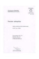 Assemblée parlementaire - Textes adoptés - Session ordinaire de 2003 (troisième partie) - 23-27 juin 2003