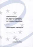 La participation des résidents étrangers à la vie publique locale: les conseils consultatifs, Stuttgart, décembre 2001 (Etudes et travaux n°78)