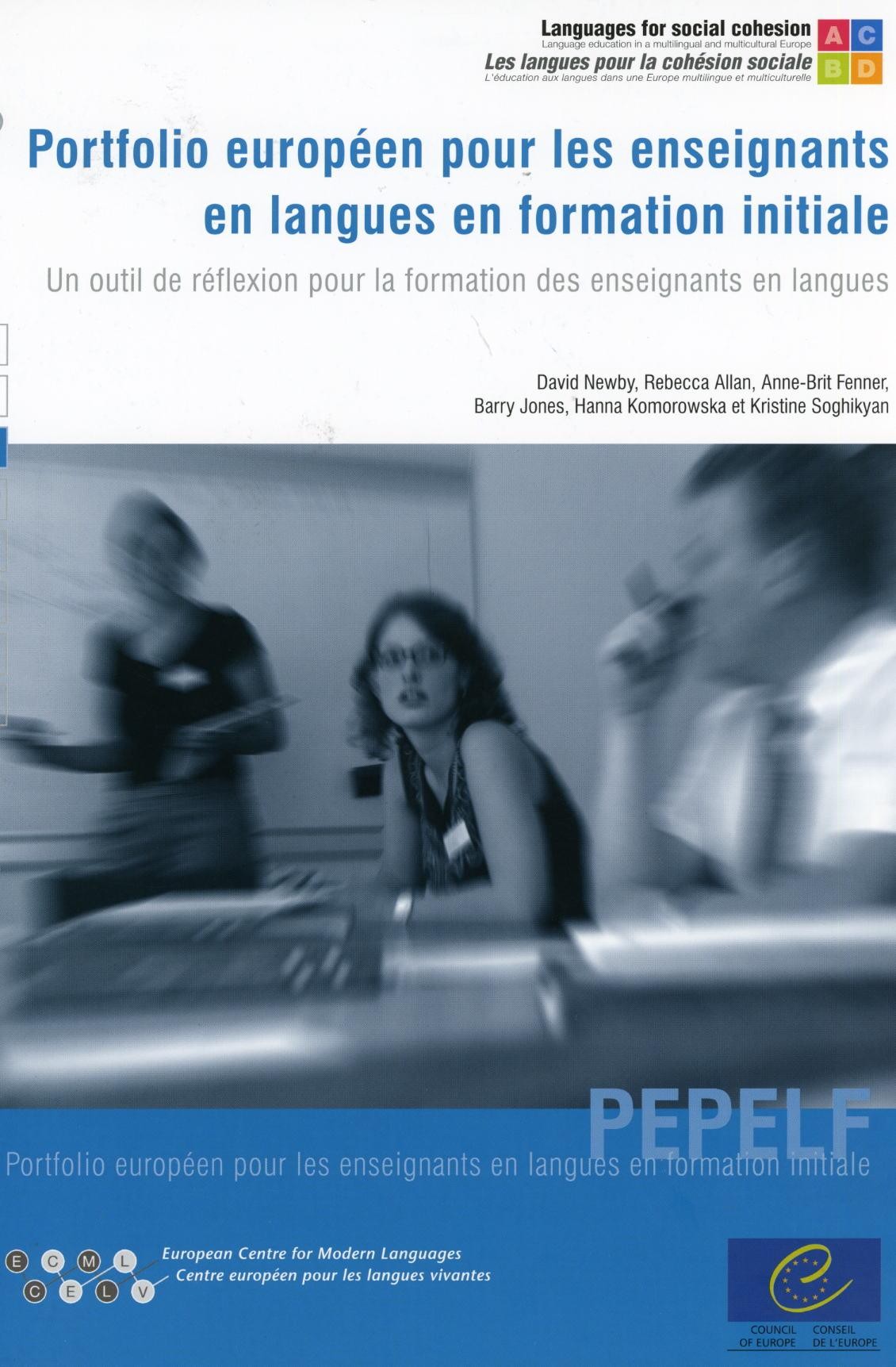 PDF - Portfolio européen pour les enseignants en langues en formation initiale - Un outil de réflexion pour la formation des enseignants en langues