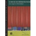 PDF - Le droit de vote individuel des femmes - une exigence démocratique