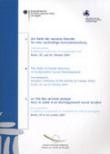 Le rôle des services sociaux dans le cadre d'un développement social durable  - Berlin, octobre 2001 - Version Allemande-Anglaise-Française