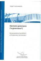 Electronic governance ("e-governance") - Recommendation Rec(2004)15 and explanatory memorandum