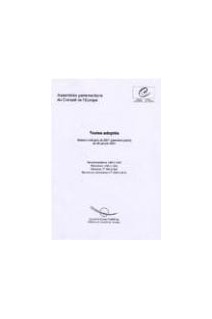Assemblée parlementaire - Textes adoptés - Session ordinaire de 2002 (deuxième partie), avril 2002