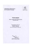 Assemblée parlementaire - Textes adoptés - Session ordinaire de 2002 (deuxième partie), avril 2002