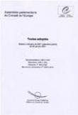 Assemblée parlementaire - Textes adoptés - Session ordinaire de 2002 (première partie), janvier 2002