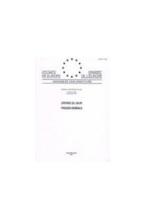 Assemblée parlementaire - Ordres du jour - Session de 2001 (quatrième partie) - septembre 2001