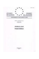 Assemblée parlementaire - Ordres du jour - Session  de 2001 (troisième partie) - juin 2001
