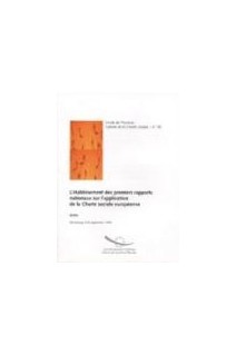 L'établissement des premiers rapports nationaux sur l'application de la Charte sociale européenne - Actes, Strasbourg, septembre 1999 (Cahiers de la Charte sociale n° 10)