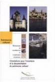 PDF - Orientation pour l'inventaire et la documentation du patrimoine culturel