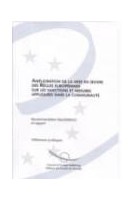 Amélioration de la mise en oeuvre des Règles européennes sur les sanctions et mesures appliquées dans la communauté - Recommandation Rec22 et rapport