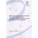 Repercussions sur l'autonomie financière des collectivités territoriales des limites de l'endettement public national fixées dans un contexte européen (Communes et régions d'Europe n° 71)