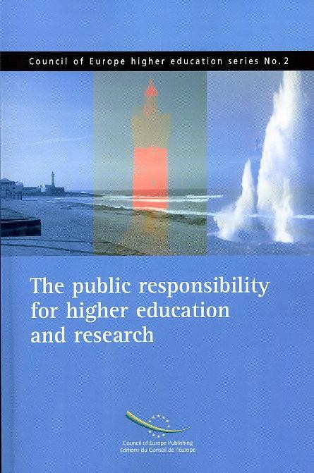 The public responsibility for higher education and research (Council of Europe higher education series No. 2)