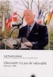 L'humanité n'a pas de nationalité - Discours 1999