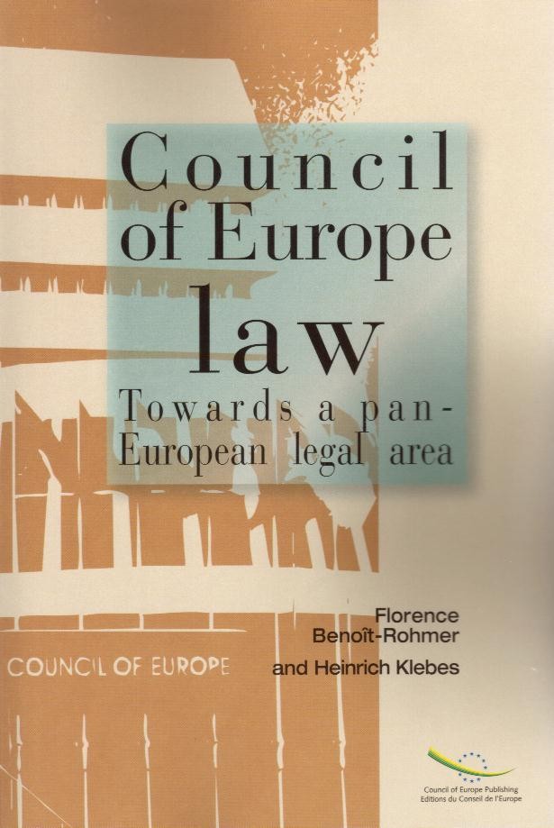 Council of Europe Law - Towards a pan-European legal area