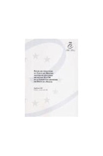 Recueil des résolutions du Comité des Ministres adoptées en application des articles 32 et 54  de la Convention européenne des droits de l'homme - Supplement 1997 - Vol I (Jan-Avril 1997)