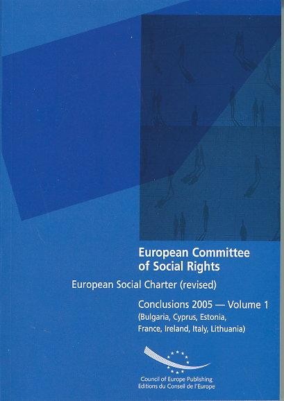 European Committee of Social Rights - European Social Charter (revised) Conclusions 2005 - Volume 2 (Moldova, Norway, Romania, Slovenia, Sweden)