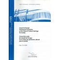 Council of Europe Framework Convention on the Value of Cultural Heritage for society (CETS 199)
