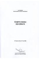 Congrès des pouvoirs locaux et régionaux de l'Europe - Compte rendu des débats - 13ème Session (30 mai-1er juin 2006)