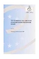 12e Conférence des directeurs d'administration pénitentiaire (CDAP) - Actes, Strasbourg, novembre 1997