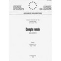 Assemblée parlementaire - Compte rendu des débats - Session de 1999 (Deuxième partie, Tome II), avril 1999