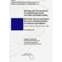 Rencontre avec les présidents des cours constitutionnelles et instances équivalentes (Science et technique de la démocratie no 1) (édition bilingue)