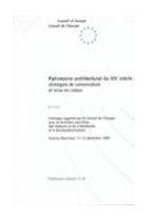 Patrimoine architectural du XXe siècle: stratégies de conservation et mise en valeur (no 29)