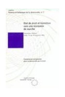 Etat de droit et transition vers une économie de marché (Séminaire UniDem, Sofia, octobre 1993) (Science et technique de la démocratie n° 7)