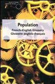Population: French-English Glossary / glossaire anglais-français