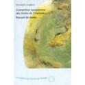 Convention européenne des Droits de l'Homme - Recueil de textes