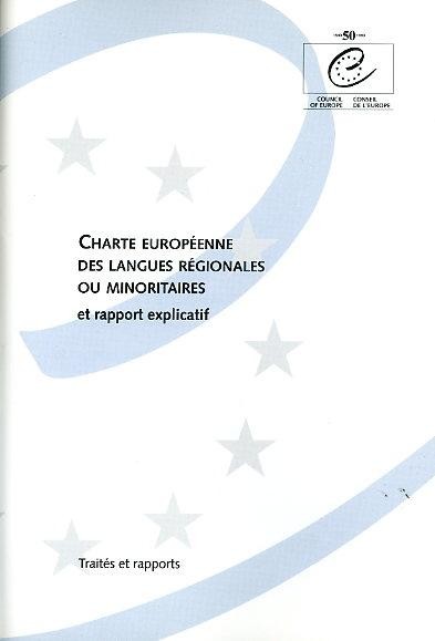 Charte européenne des langues régionales ou minoritaires et rapport explicatif (n° 148)