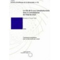 Le rôle de la Cour constitutionnelle dans la consolidation de l'Etat de droit (Actes, Bucarest, 8-10 juin 1994) (Science et technique de la démocratie n° 10)