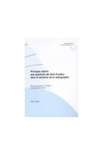 Principes relatifs aux questions de droit d'auteur dans le domaine de la reprographie - Recommandation no R (90) 11 et exposé des motifs