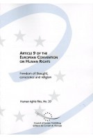 PDF - Article 9 on the European Convention on Human Rights - Freedom of thought, conscience and religion (Human Rights Files No. 20)