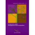 Le revenu de la retraite : développements récents et propositions (Tendances de la cohésion sociale n ° 13)