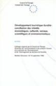 Développement touristique durable : conciliation des intérêts économiques, culturels, sociaux, scientifiques et environnementaux - Actes (Maribor, Slovenie, 12-14 septembre 1996)   (Rencontres Environnement n° 34)