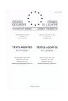Assemblée Parlementaire - Textes adoptés - Session ordinaire de 1997 (Quatrième partie), 22-26 septembre 1997