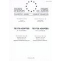 Assemblée Parlementaire - Textes adoptés - Session ordinaire de 1997 (Quatrième partie), 22-26 septembre 1997