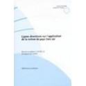 Les lignes directrices sur l'application de la notion de pays tiers sûr - Recommandation n° R (97) 22 et exposé des motifs