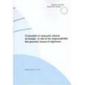 Criminalité et insécurité urbaine en Europe - Le rôle et les responsabilités des pouvoirs locaux et régionaux (Etudes et Travaux n° 56)  Edition anglaise seulement
