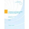 L'initiation à une langue vivante à l'école dès l'âge de 7 ans - Séminaire européen d'enseignants - Sèvres, 27-29 novembre 1996