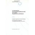 Les perspectives de la formation professionnelle aux métiers du patrimoine architectural - Actes, Paris, 13 avril 1996  (Patrimoine culturel n° 38)