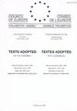 Assemblée Parlementaire - Textes adoptés - Session ordinaire de 1998 (deuxième partie), 20-24 avril 1998