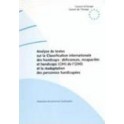 Analyse de textes sur la Classification internationale des handicaps : déficiences, incapacités et handicaps (CIH) de l'OMS et la réadaptation des personnes handicapées